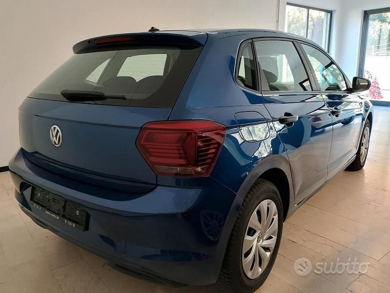 Usata VW Polo Comfortline 80 CV (58 kW) 2019 Blu Berlina