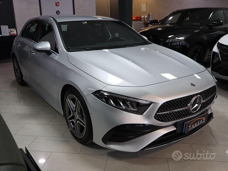Usata Mercedes A200 AMG Line Premium 150 CV (110 kW) 2023 Grigio Berlina