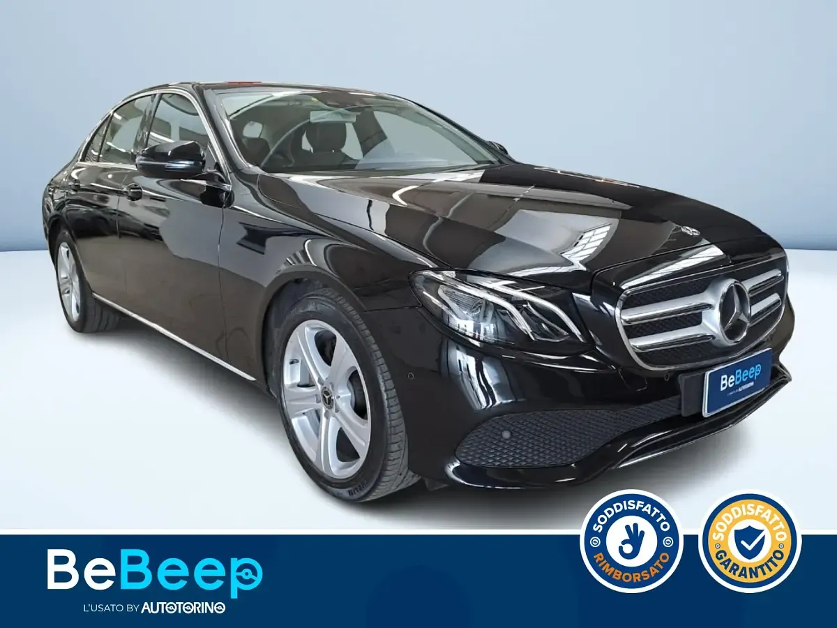 Usata Mercedes E220 Business 194 CV (142 kW) 2018 Nero pastello Berlina