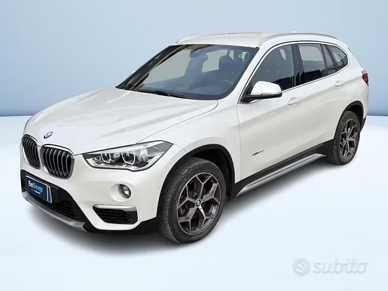 Usata BMW X1 xLine 150 CV (110 kW) 2017 Bianco SUV