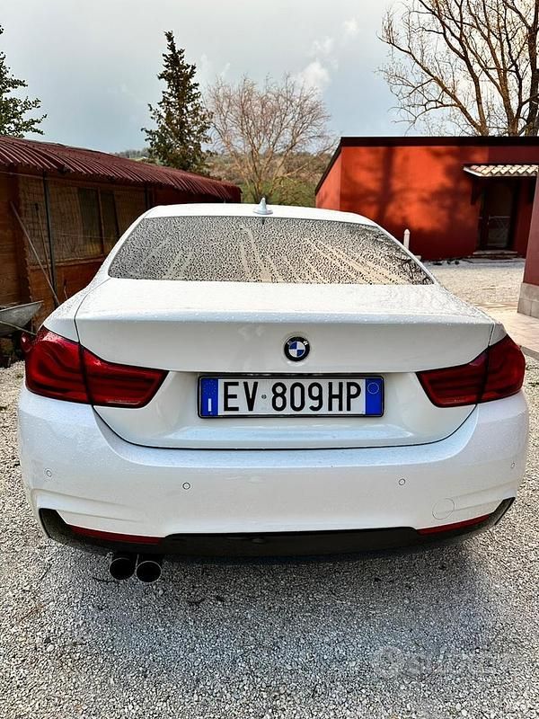 Usata BMW 420 Coupé M Sport 184 CV (135 kW) 2013 Bianco Coupé