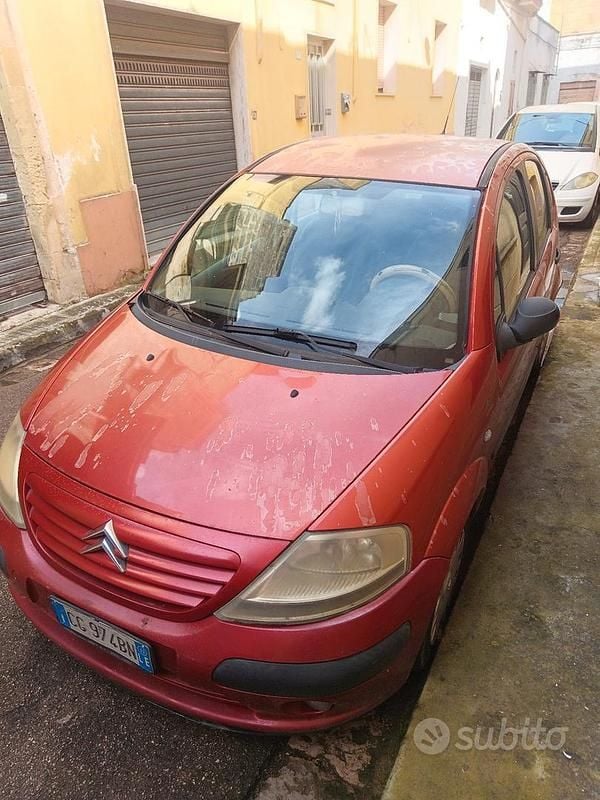 Usata Citroën C3 2003 Rosso Berlina