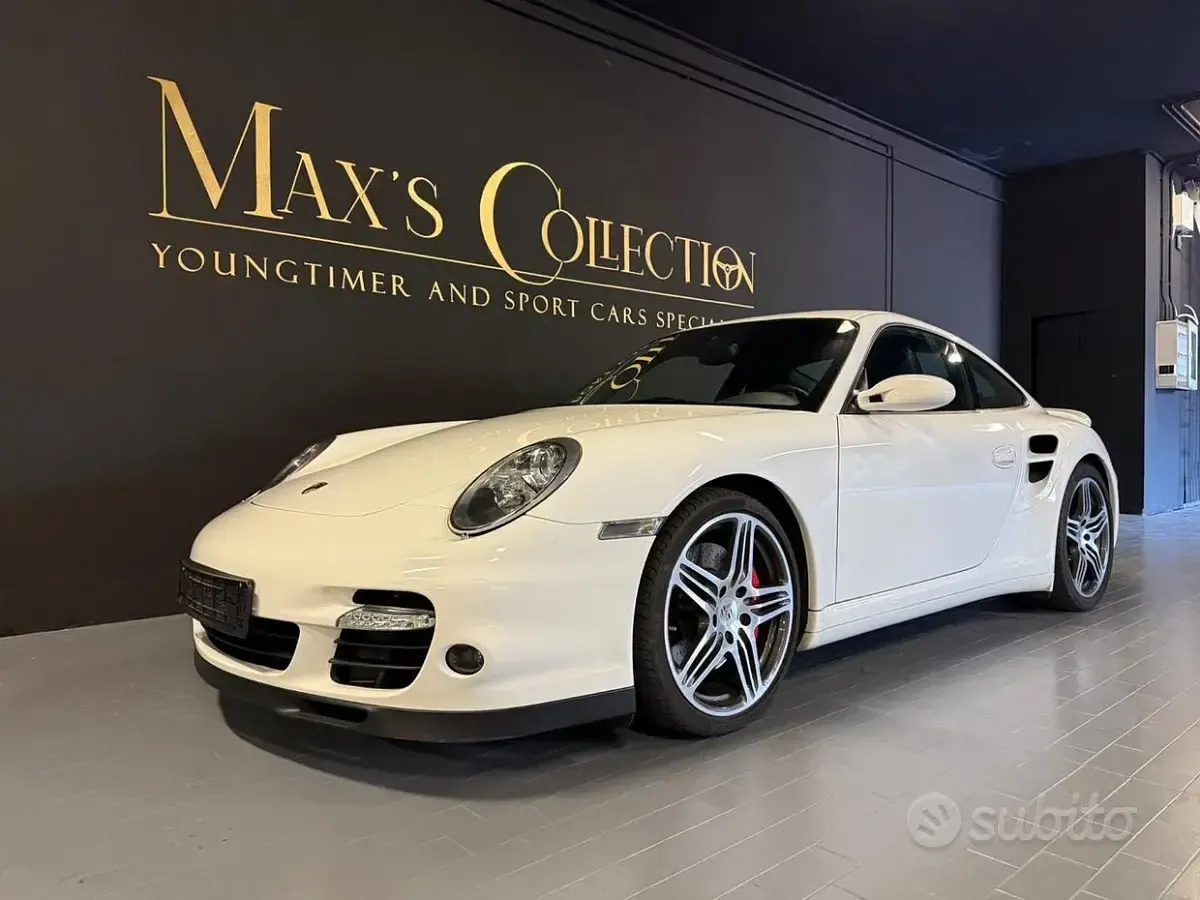 Usata Porsche 911 Turbo 480 CV (353 kW) 2007 Bianco Coupé
