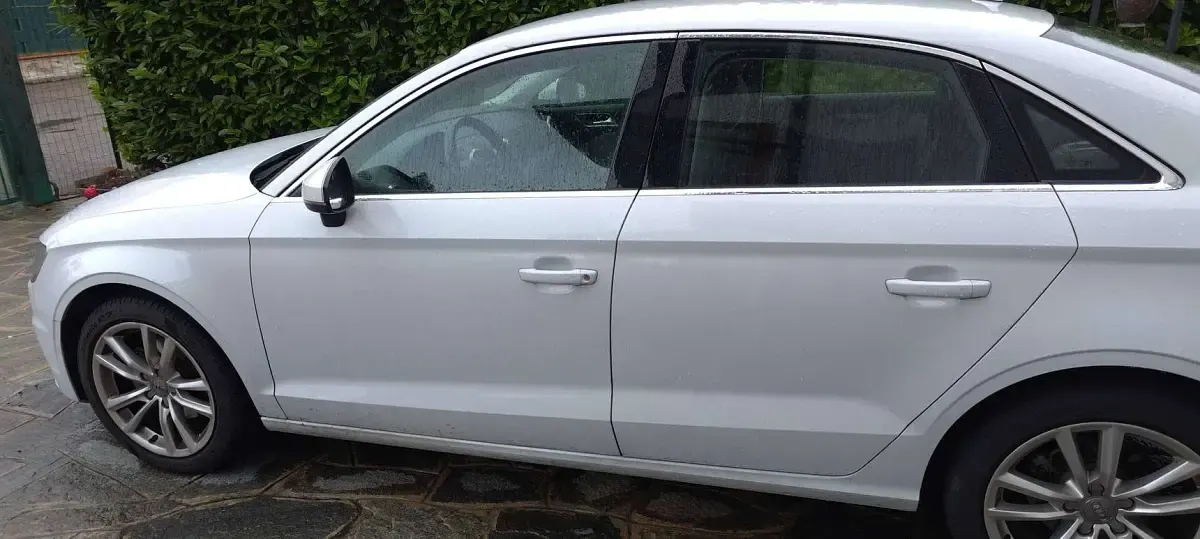 Usata Audi A3 Ambiente 110 CV (80 kW) 2015 Bianco Berlina