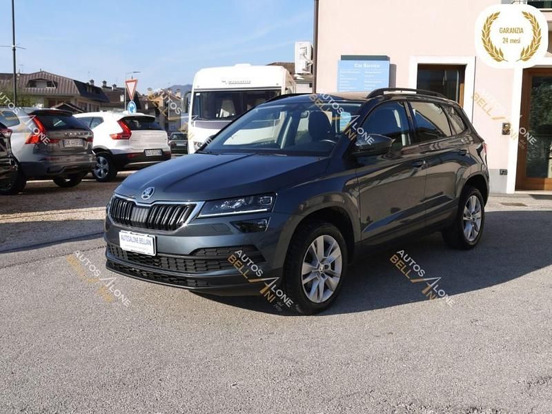 Usata Skoda Karoq Executive 116 CV (85 kW) 2021 Grigio metallizzato SUV