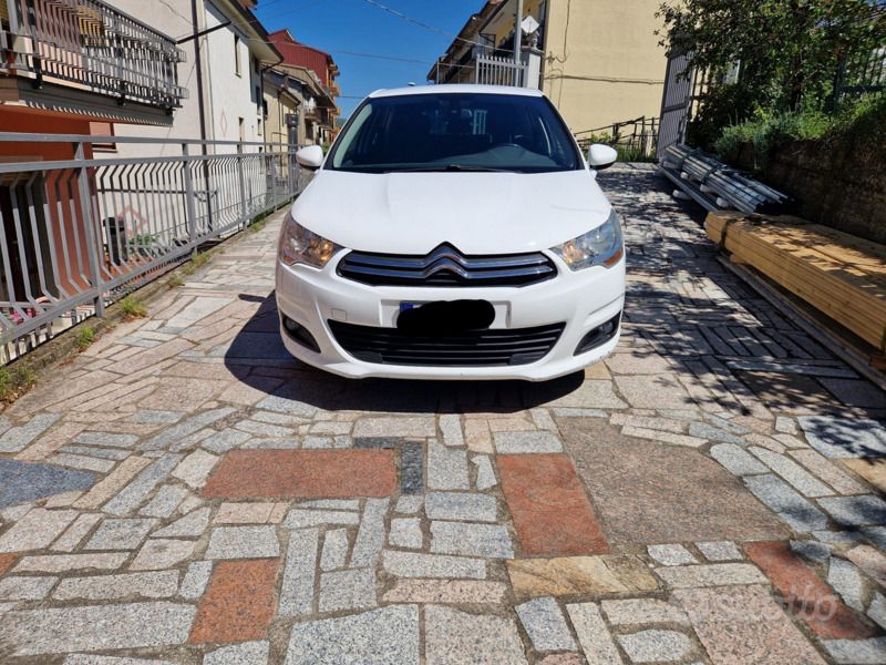 Usata Citroën C4 110 CV (80 kW) 2013 Bianco Berlina