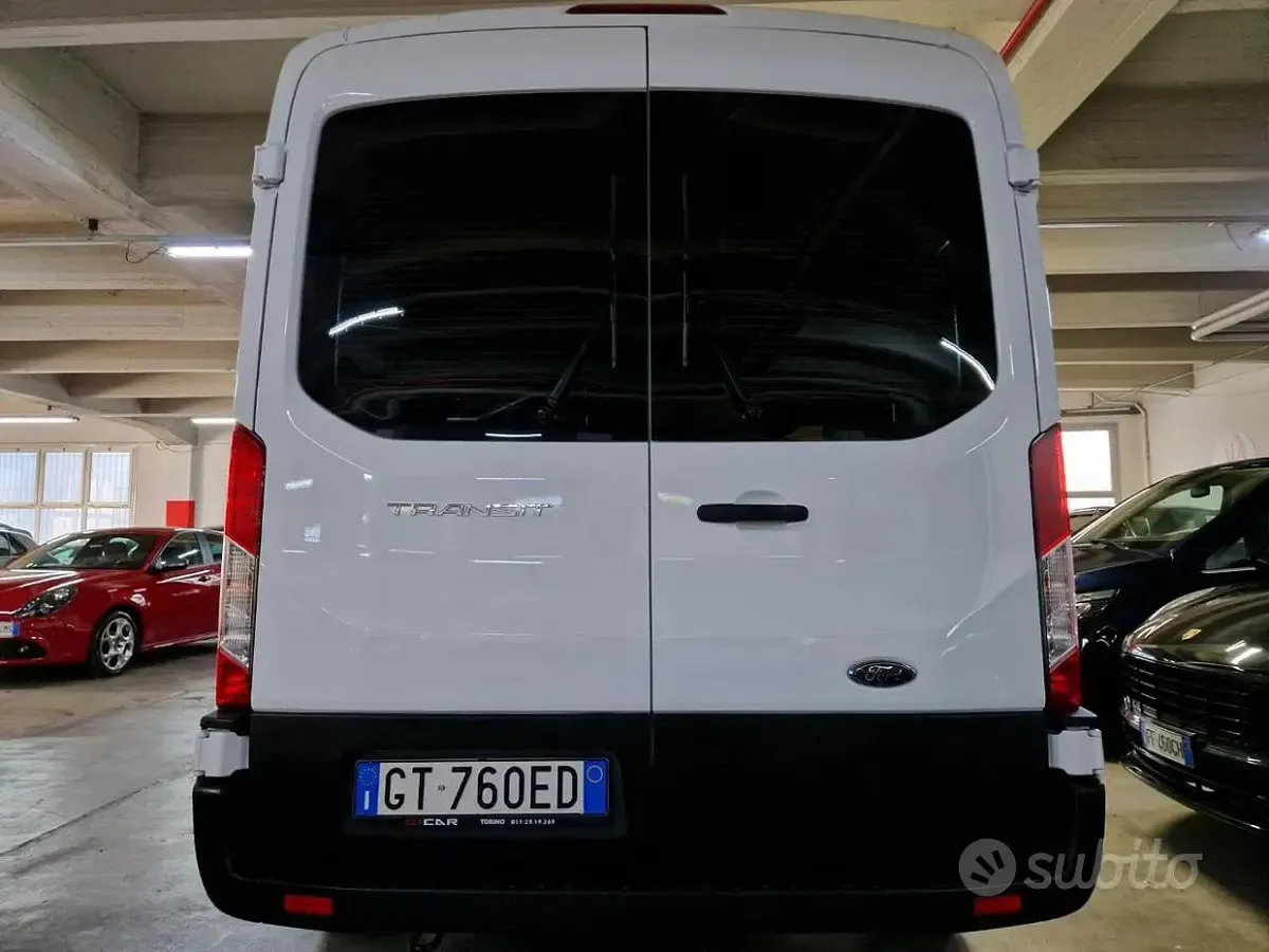Usata Ford Transit 131 CV (96 kW) 2024 Bianco Monovolume