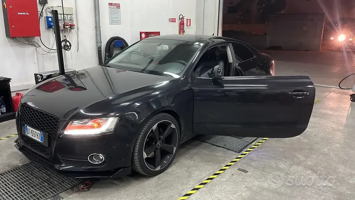 Usata Audi A5 190 CV (139 kW) 2009 Nero Coupé