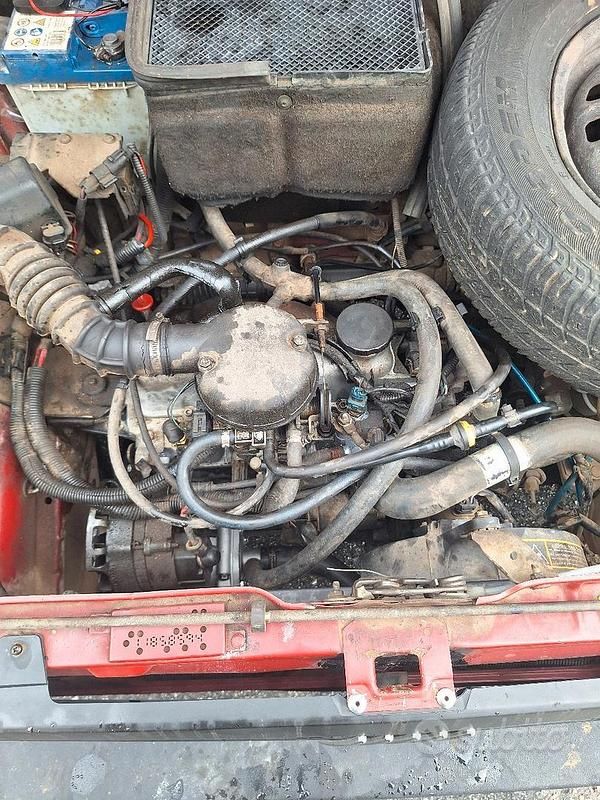 Usata Fiat Panda 1999 Rosso Berlina