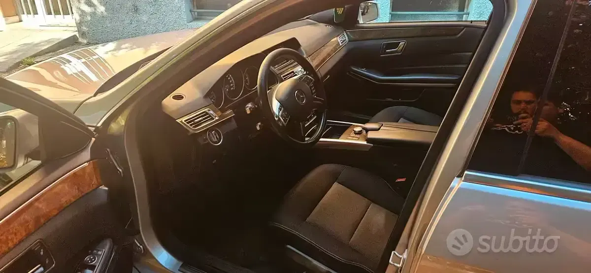 Usata Mercedes E220 170 CV (125 kW) 2015 Grigio Station wagon