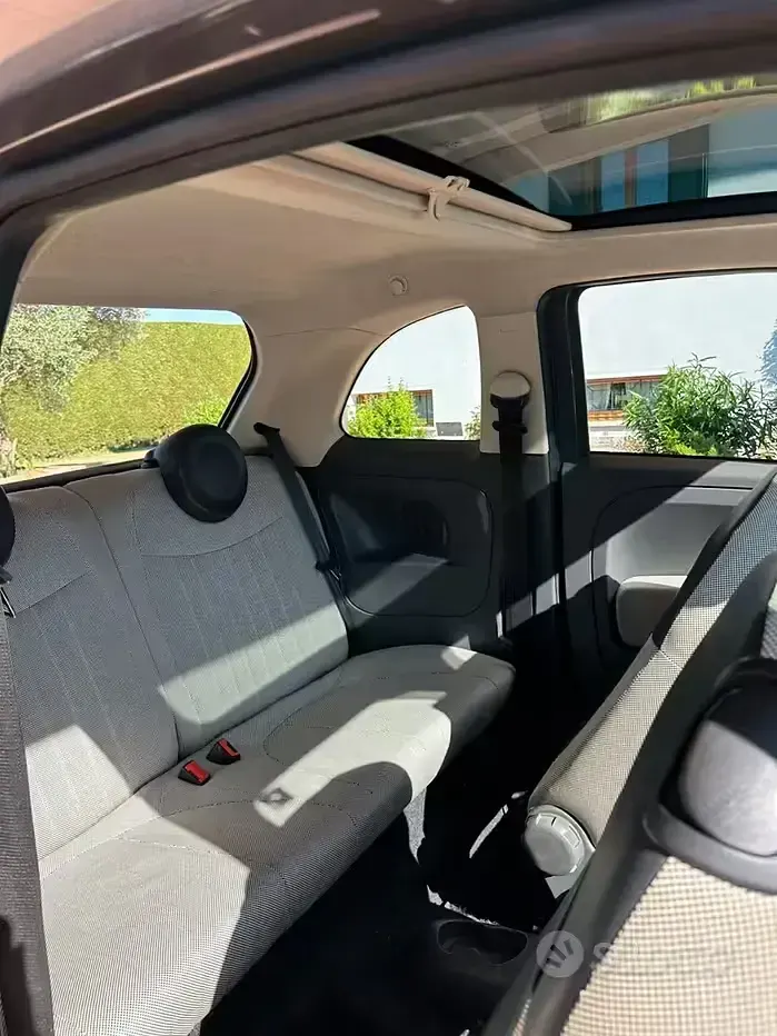 Usata Fiat 500 Lounge 69 CV (50 kW) 2010 Grigio Utilitaria