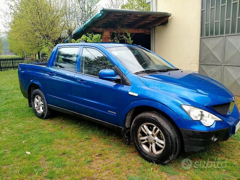 Usata Ssangyong (KGM) Actyon 2009 Blu Pick-up