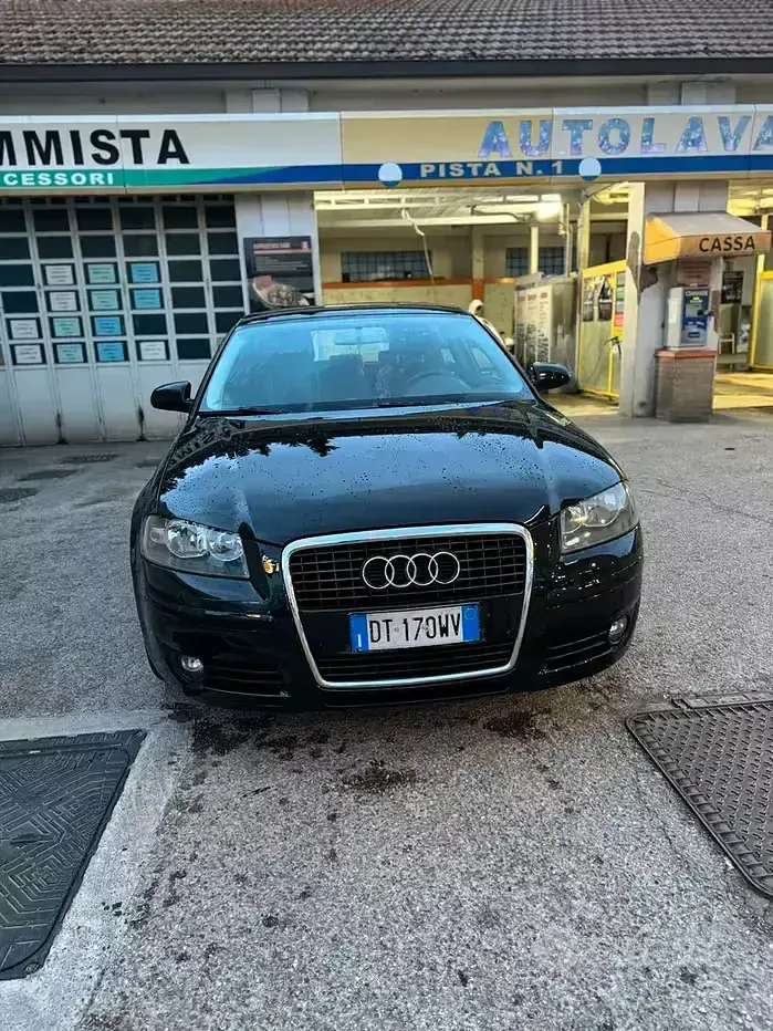 Usata Audi A3 140 CV (102 kW) 2009 Nero Utilitaria