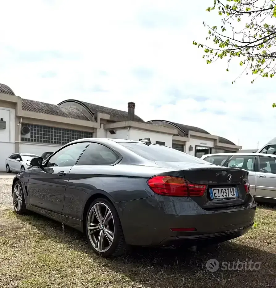 Usata BMW 420 Luxury Line 184 CV (135 kW) 2014 Grigio Coupé
