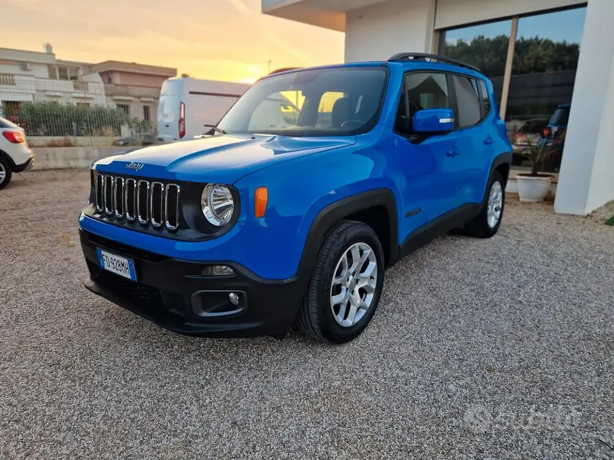 Usata Jeep Renegade Limited 120 CV (88 kW) 2016 Bluazzurro SUV