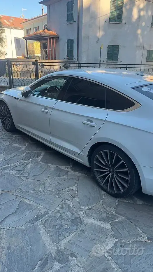 Usata Audi A5 190 CV (139 kW) 2017 Bianco Coupé
