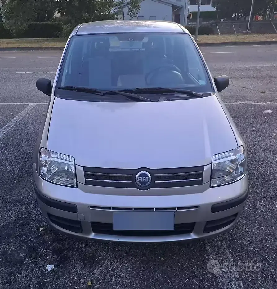 Usata Fiat Panda 60 CV (44 kW) 2007 Grigio Utilitaria