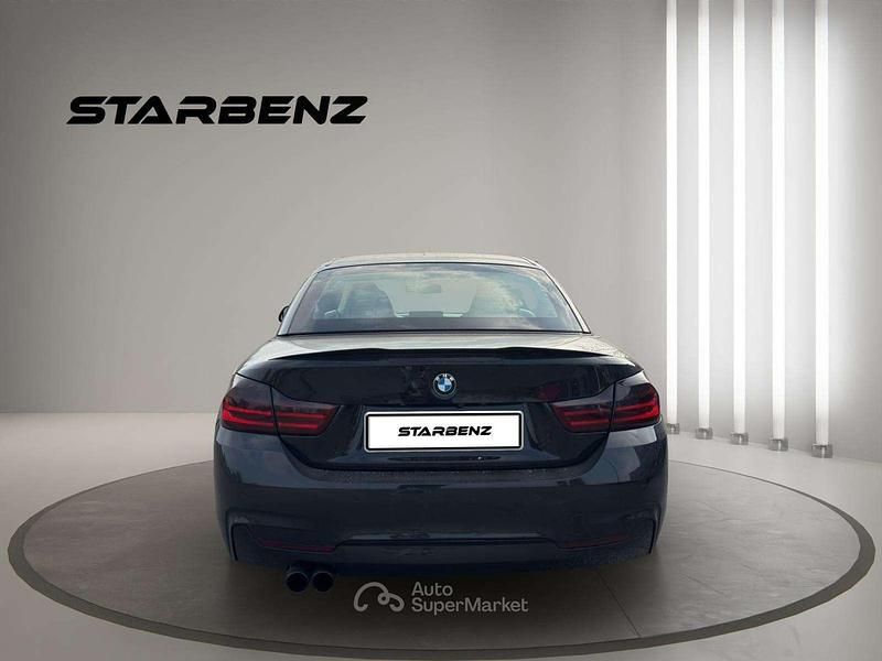 Usata BMW 420 M Sport 184 CV (135 kW) 2014 Nero Cabrio