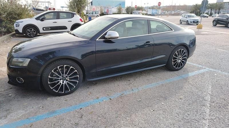 Usata Audi A5 S-Line 190 CV (139 kW) 2008 Blu Coupé