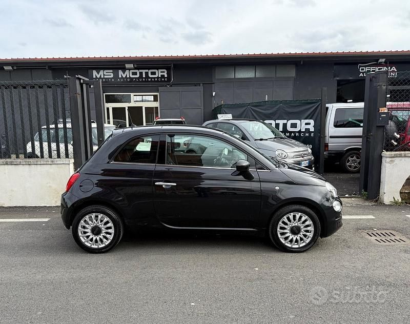 Usata Fiat 500 Lounge 69 CV (50 kW) 2018 Nero Utilitaria