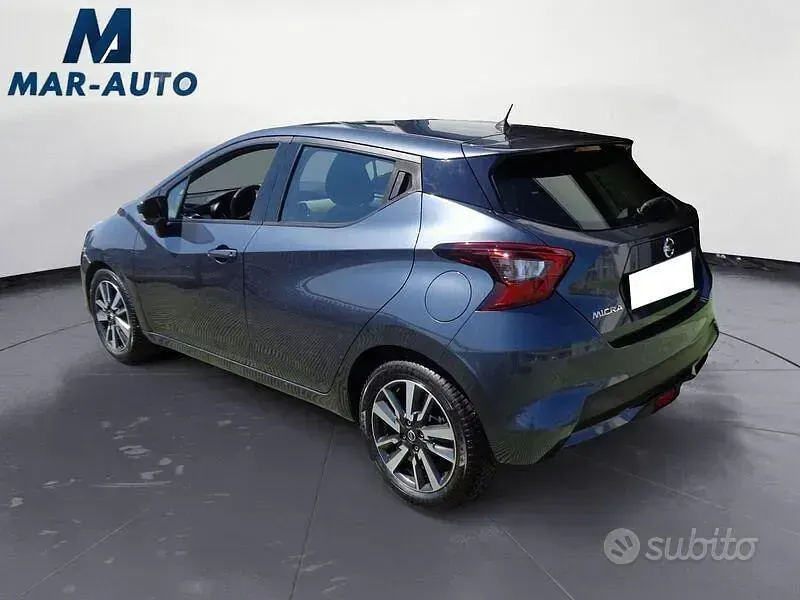 Usata Nissan Micra Acenta 90 CV (66 kW) 2019 Grigio Utilitaria