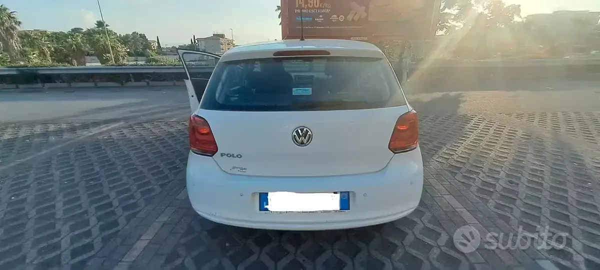 Usata VW Polo 69 CV (50 kW) 2010 Bianco Utilitaria