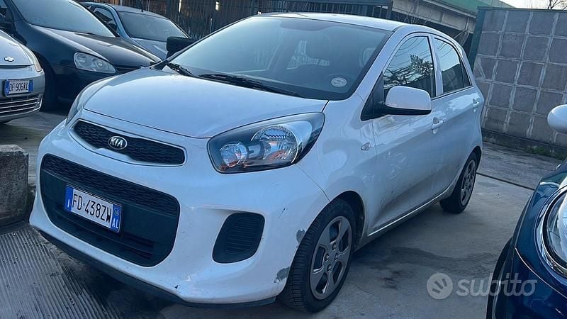 Usata Kia Picanto 67 CV (49 kW) 2016 Bianco Utilitaria