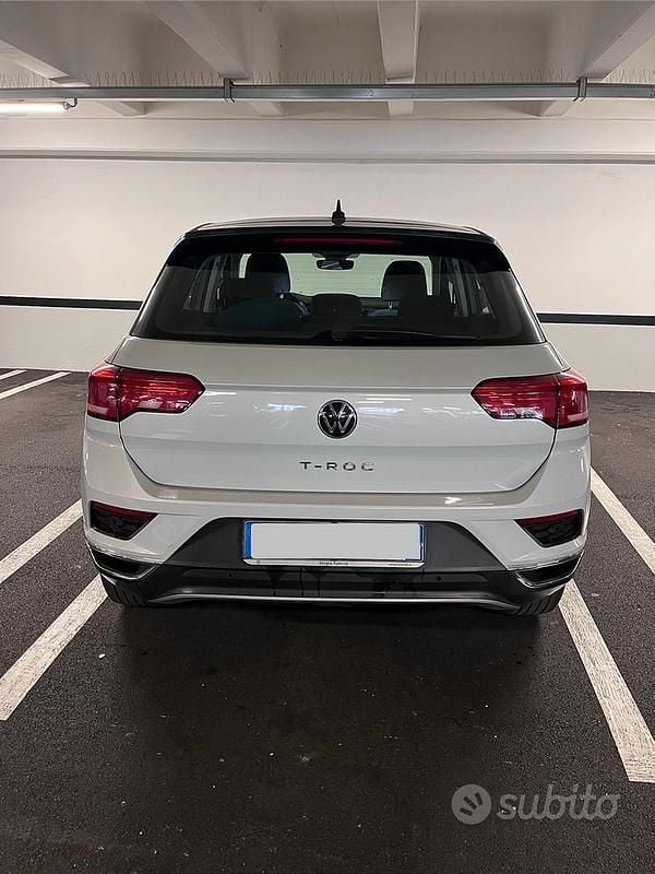 Usata VW T-Roc 110 CV (80 kW) 2021 Bianco SUV