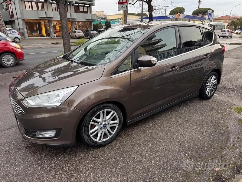 Usata Ford C-MAX S 125 CV (91 kW) 2015 Marrone Monovolume