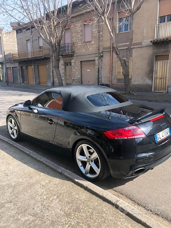 Usata Audi TT Roadster 200 CV (147 kW) 2007 Nero Cabrio