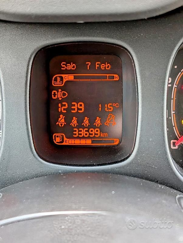 Usata Fiat Panda 69 CV (50 kW) 2017 Grigio Utilitaria