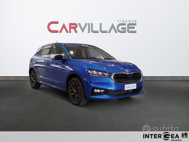 Nuova Skoda Fabia 80 CV (58 kW) 2025 Blu Berlina