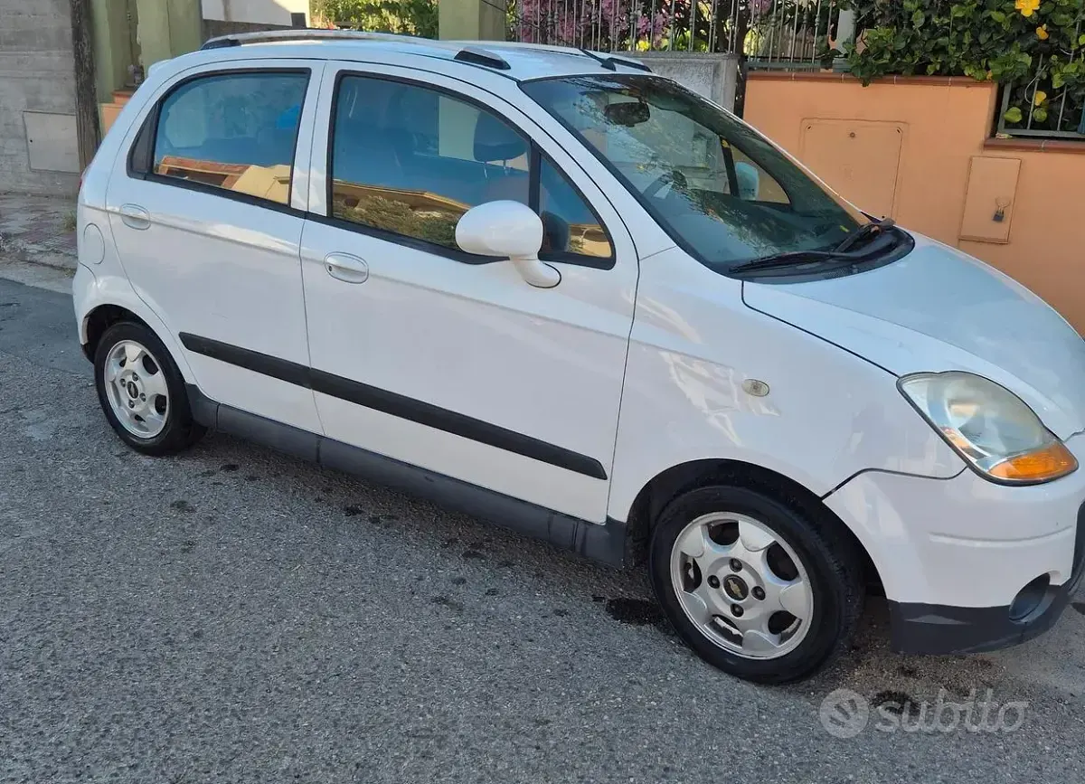 Usata Chevrolet Matiz 67 CV (49 kW) 2009 Bianco Utilitaria