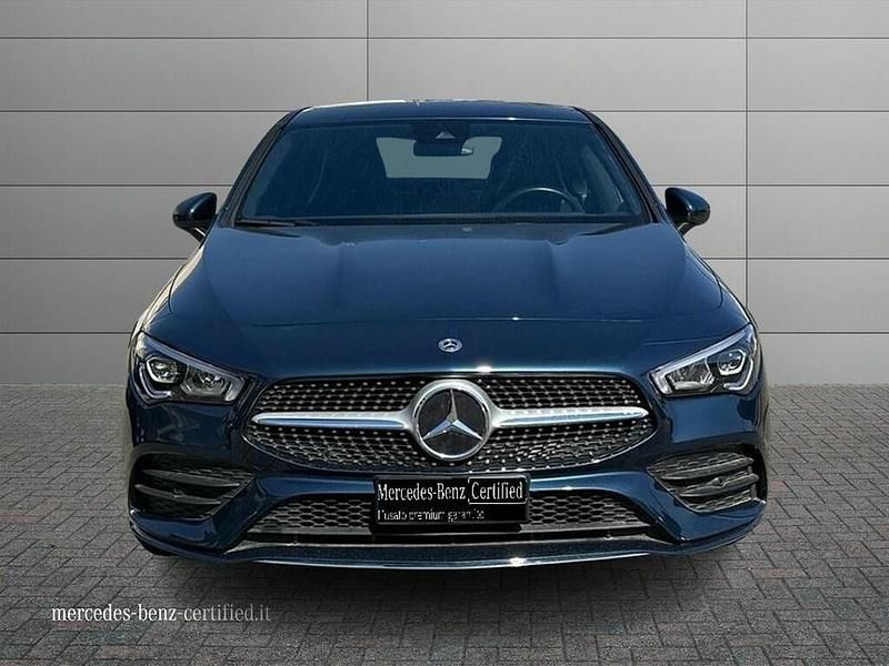 Usata Mercedes CLA200 Premium 150 CV (110 kW) 2022 Blu denim Coupé