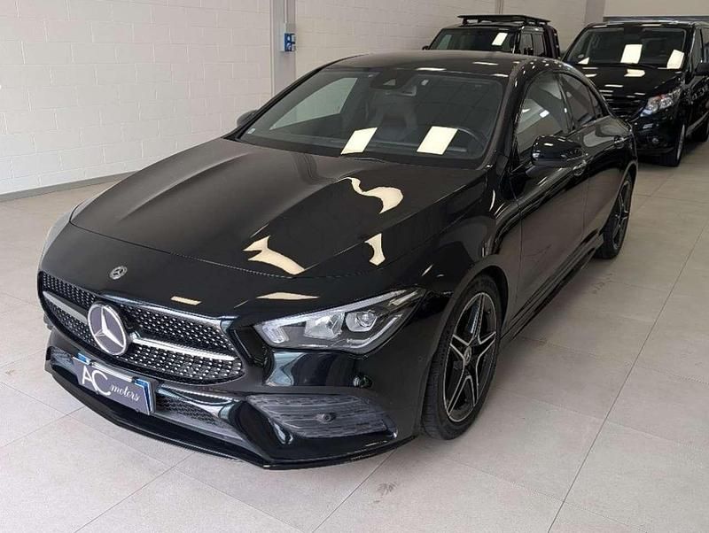 Usata Mercedes CLA200 Premium 150 CV (110 kW) 2020 Nero Berlina