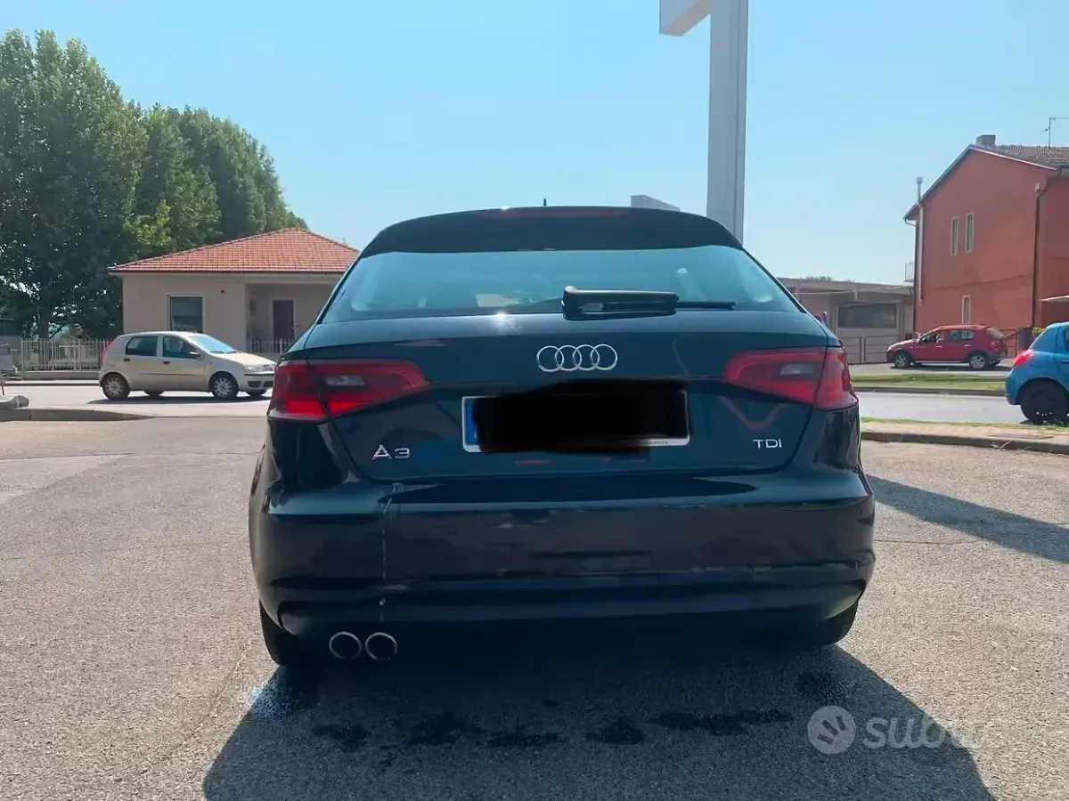 Usata Audi A3 150 CV (110 kW) 2015 Nero Berlina