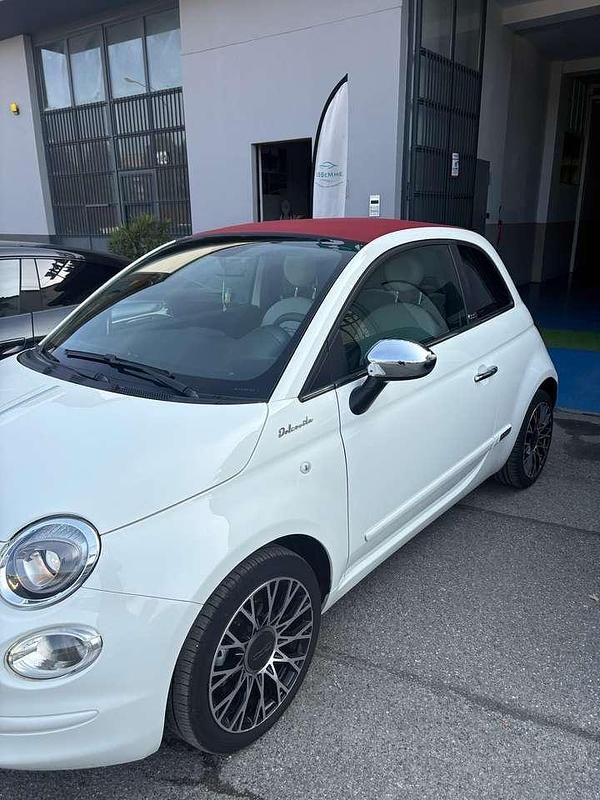 Usata Fiat 500C Dolcevita 69 CV (50 kW) 2023 Bianco Cabrio
