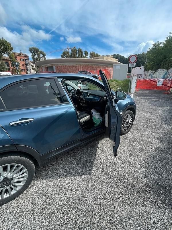 Usata Fiat 500X 120 CV (88 kW) 2018 Blu SUV