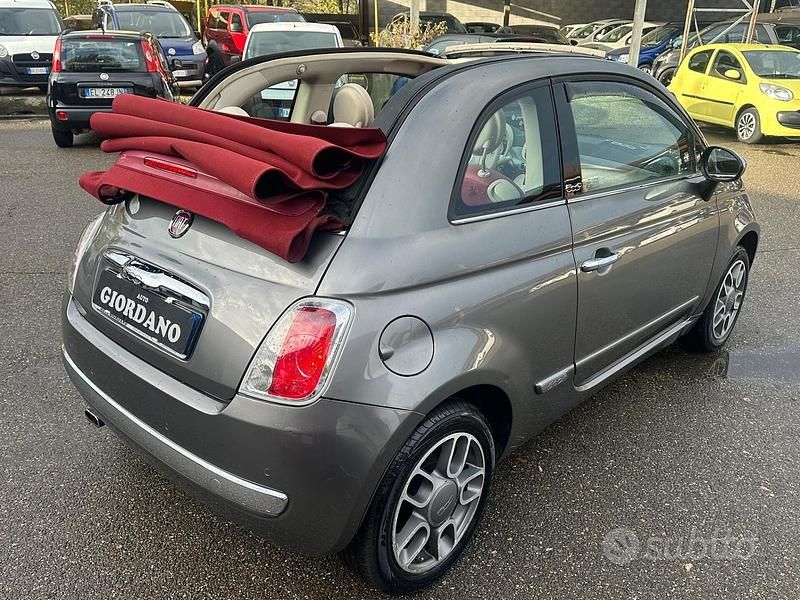 Usata Fiat 500 Rock 95 CV (69 kW) 2010 Grigio Cabrio