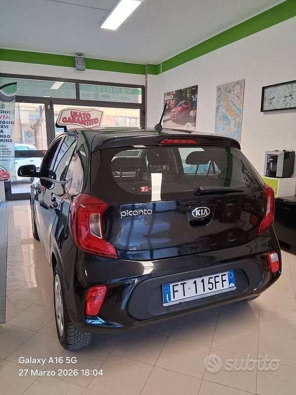 Usata Kia Picanto City 66 CV (48 kW) 2018 Nero Utilitaria