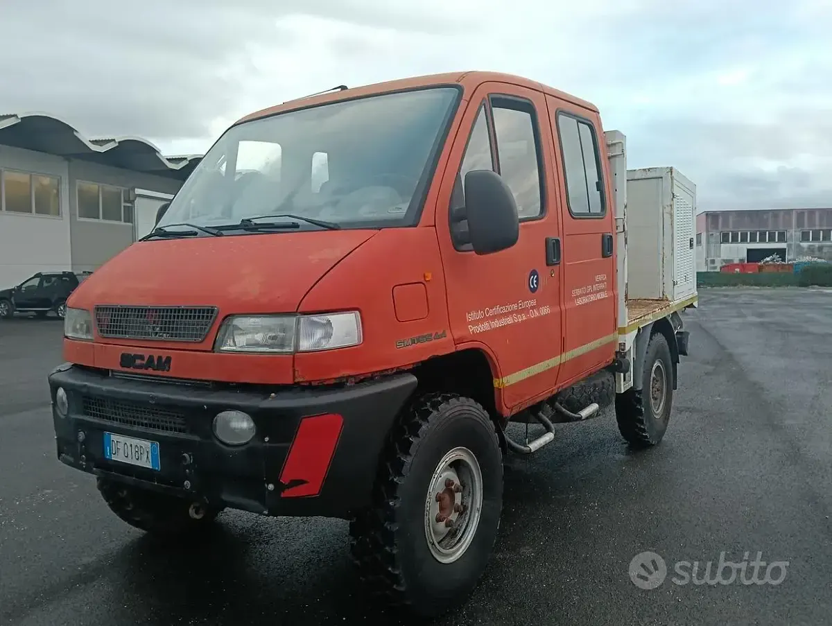 Usata Fiat Ducato 145 CV (106 kW) 2006 Rosso Furgone