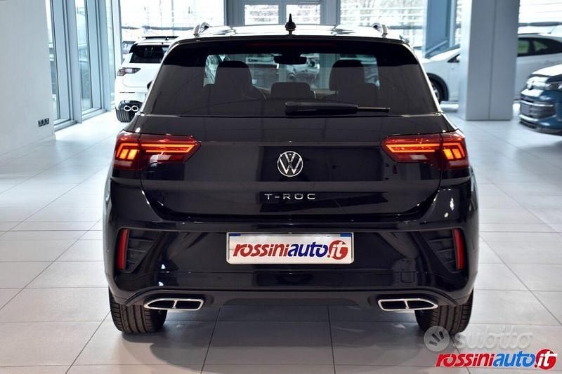 Usata VW T-Roc R-line Plus 150 CV (110 kW) 2024 Nero SUV