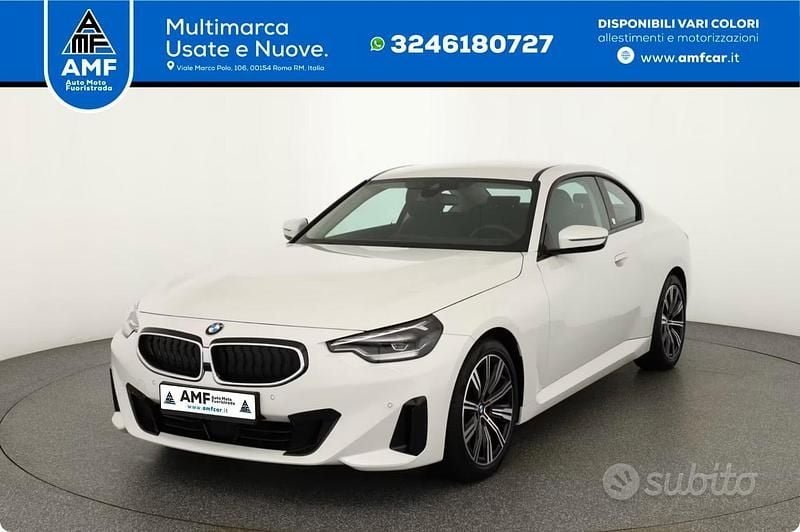 Usata BMW 218 156 CV (114 kW) 2024 Bianco Coupé