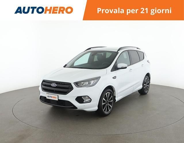 Bianco Usata 2019 Ford Kuga ST-Line SUV | 15.399 € (Ottimo prezzo) - Immagine 1/4