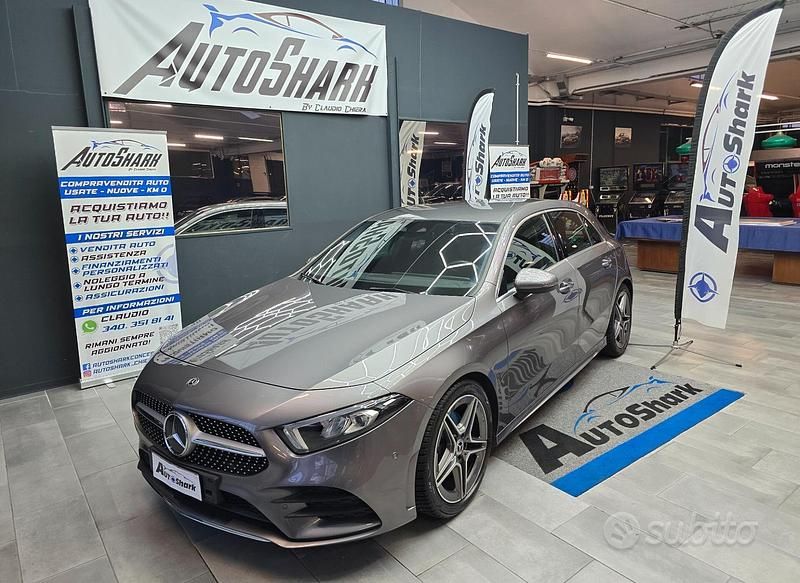 Usata Mercedes A200 Premium 163 CV (119 kW) 2019 Grigio Berlina