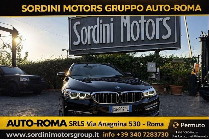 Usata BMW 520 Luxury Line 190 CV (139 kW) 2020 Nero Berlina