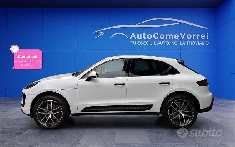 Bianco Usata 2021 Porsche Macan SUV | 61.000 € (Buon prezzo) - Immagine 1/4