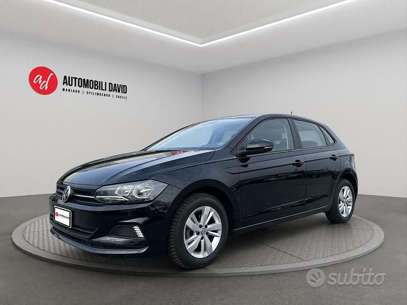 Usata VW Polo Comfortline 80 CV (58 kW) 2020 Nero Utilitaria