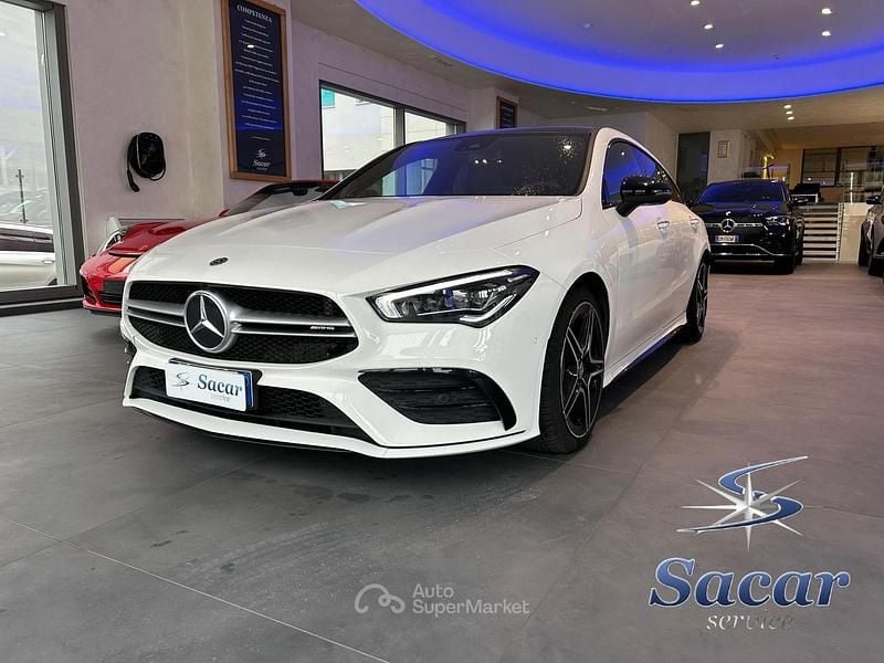 Usata Mercedes CLA35 AMG Shooting Brake AMG 306 CV (225 kW) 2021 Bianco Station wagon