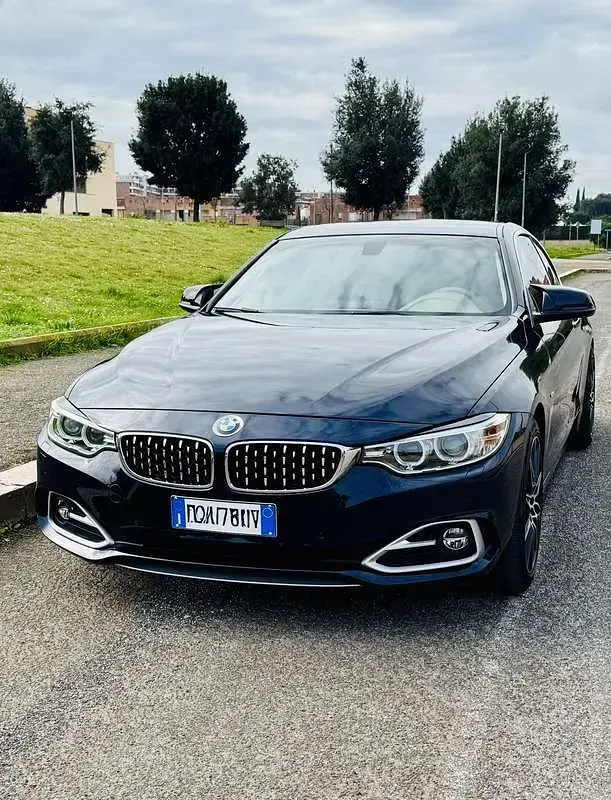 Usata BMW 430 Luxury Line 258 CV (189 kW) 2015 Blu/azzurro Coupé
